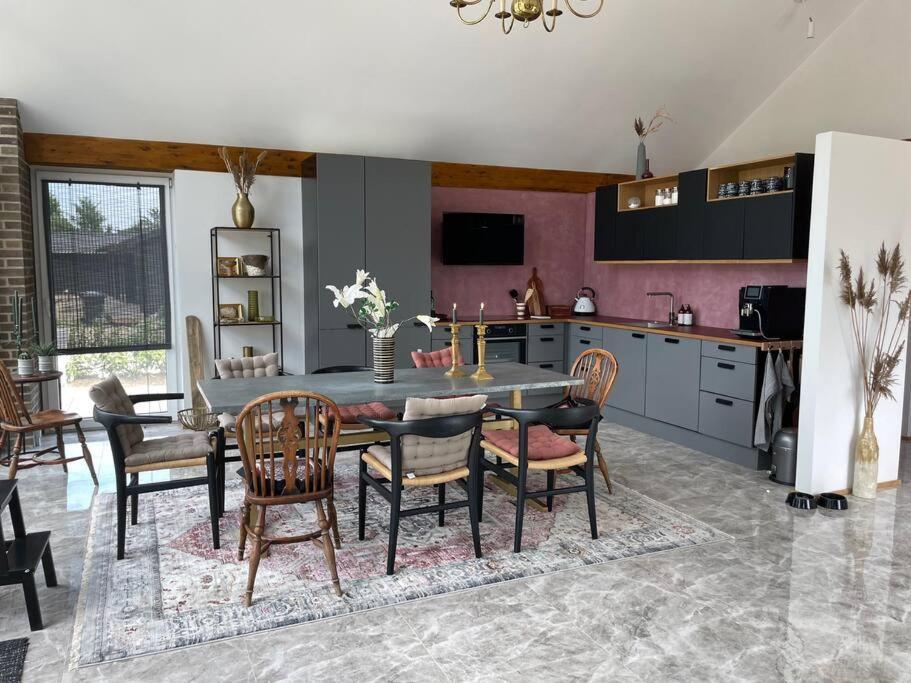 Luksus Hus I 1St Raekke, All-Incl Top Komfort Med Spa Og Skov Stroby Exterior photo